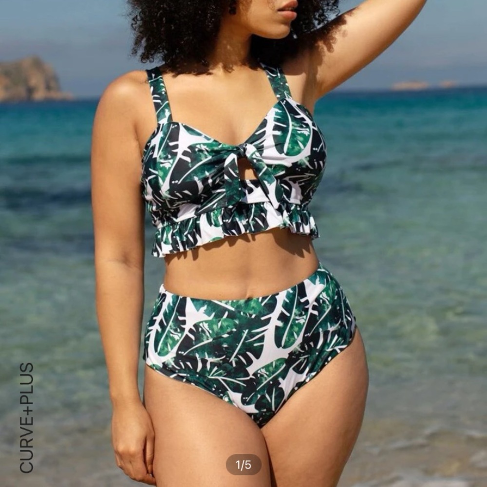 Shein Tropical Bikini